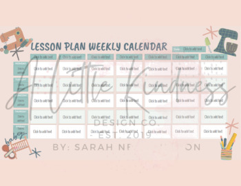 FCS Themed Lesson Plan Slides by MrsNeillFCS | TPT