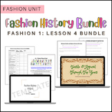 FD1: Fashion History Bundle (Lesson 4 & Project Template)