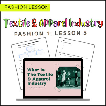 Preview of FD1: L5 The Textile & Apparel Industry (Lesson Slides & Notes)