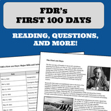 FDR First 100 Days Reading, Questions, and More!