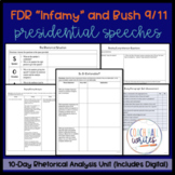 FDR's Pearl Harbor Speech & Bush's 9/11 Speech Rhetorical 