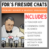 FDR's Fireside Chats: Primary Source Analysis & Graphic Organizer