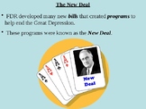 FDR's First Hundred Days and the Formation of the New Deal PPT