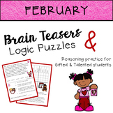 FEBRUARY Brain Teasers & Logic Puzzles