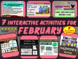 FEBRUARY Interactive, Engaging, Top-Rated Activities - 7-P