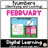 FEBRUARY - Numbers (Identifying & Counting) {Google Slides
