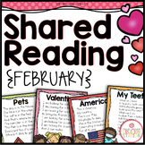 FEBRUARY SHARED READING {SIGHT WORD POEMS}