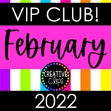 FEBRUARY VIP Club 2022: February Clipart ($19.00 Value)