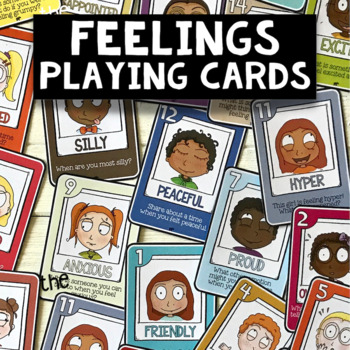 Preview of FEELING CARD GAMES: Emotion Identification, Empathy & Social Emotional Learning