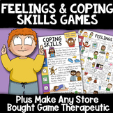 FEELINGS & COPING SKILLS Counseling Games: Great in Anger 