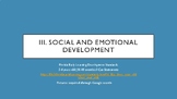 FELDS/Social and Emotional Development