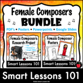 WOMEN in MUSIC COMPOSER BUNDLE Womens History Month Music 
