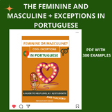 FEMININE AND MASCULINE IN PORTUGUESE