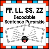 FF, LL, SS, ZZ Decodable Sentence Pyramids: Floss Rule Dou