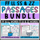 FF LL SS and ZZ Passages BUNDLE: Double Consonants Compreh