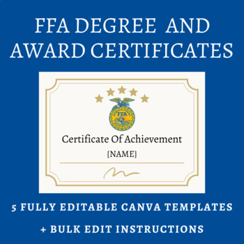 degree certificates templates