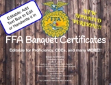 FFA Banquet Certificates- Google Slides