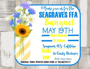 Preview of FFA Banquet Invite