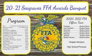 Preview of FFA Banquet Program