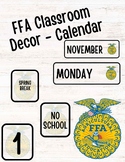 FFA Classroom Decor - Calendar