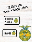 FFA Classroom Supply Labels