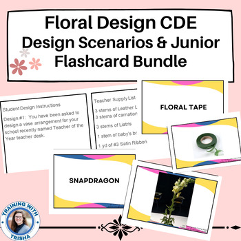 Preview of FFA Floral Design CDE Bundle - Junior Division