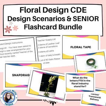 Preview of FFA Floral Design CDE Bundle - Senior