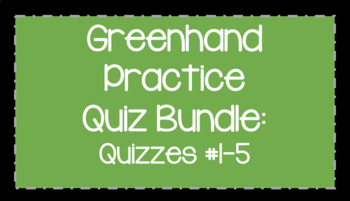 Preview of FFA Greenhand Practice Quiz Bundle: Quizzes #1-5