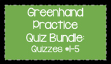 FFA Greenhand Practice Quiz Bundle: Quizzes #1-5
