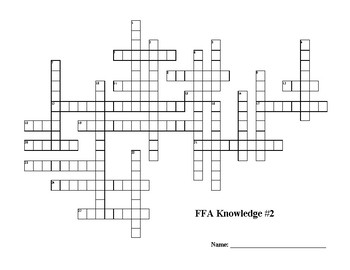 Official Ffa Manual Worksheet Answer Key - Worksheet List