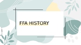 FFA History - powerpoint