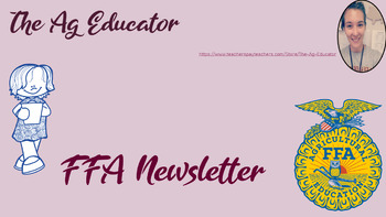 Preview of FFA Newsletter Template