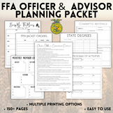 FFA Officer & Advisor Planning Packet