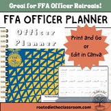 FFA Officer Planner | Officer Book | Great for FFA Officer
