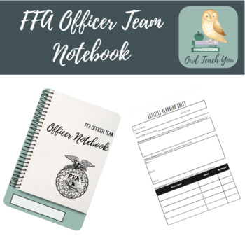 Preview of FFA Officer Team Notebook