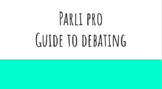 FFA Parli Pro- Guide to Debating