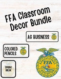 FFA Theme Classroom Decor Bundle
