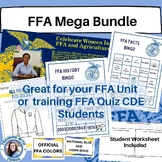 FFA Unit Mega Bundle | FFA Activities | Middle and High Sc