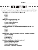 FFA Unit Test