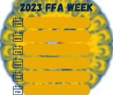 FFA Week Blank Schedule Template