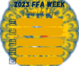 FFA Week Dress Up Days Template