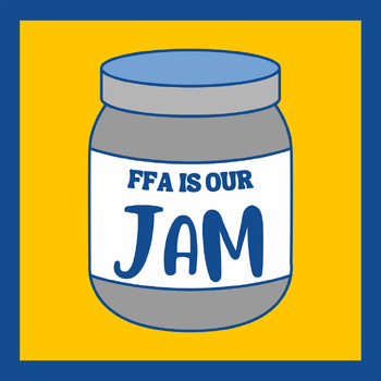 Preview of FFA is our Jam Flyer