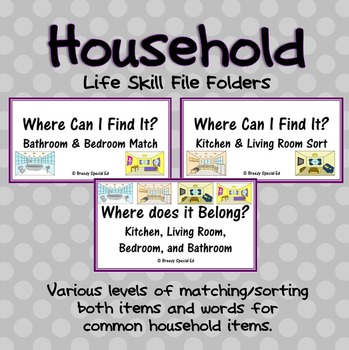 Find The Match - Household Items