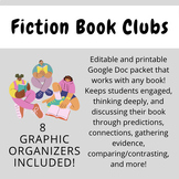 FICTION BOOK CLUB! Editable &  works with every book