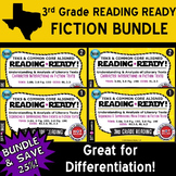 FICTION BUNDLE ~ READING READY 3rd Grade Task Cards – 4 Ba