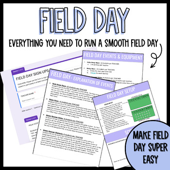 Preview of FIELD DAY!