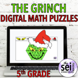 FIFTH GRADE CHRISTMAS HOLIDAY MATH ACTIVITIES - THE GRINCH