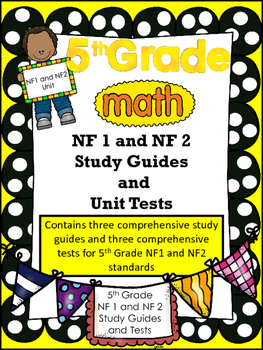 Preview of FIFTH GRADE COMMON CORE MATH NF1 and NF2 Unit-Adding and Subtracting Fractions