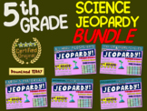 FIFTH GRADE SCIENCE JEOPARDY BUNDLE! Earth's Materials, Ec