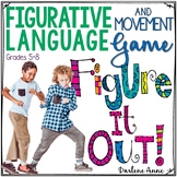 Figurative Language Movement Game - Middle School ELA